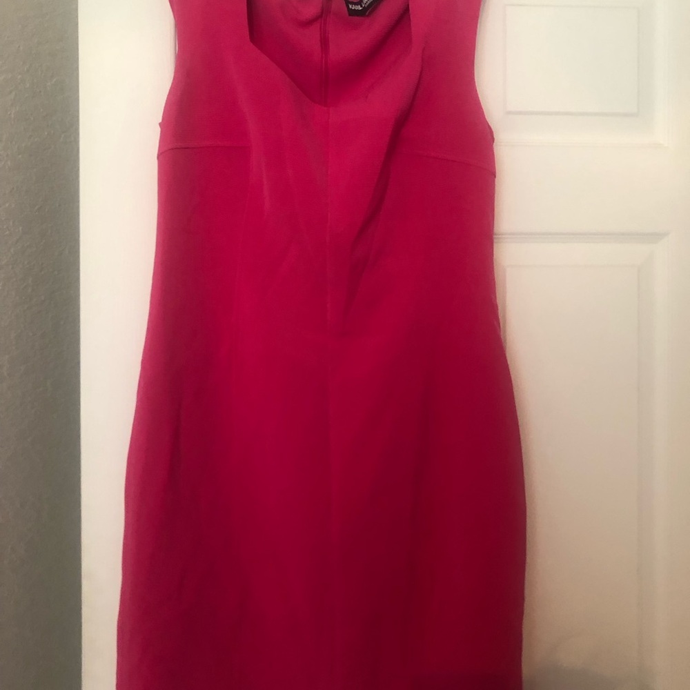 Karl Lagerfeld Hot Pink Sleeveless Dress